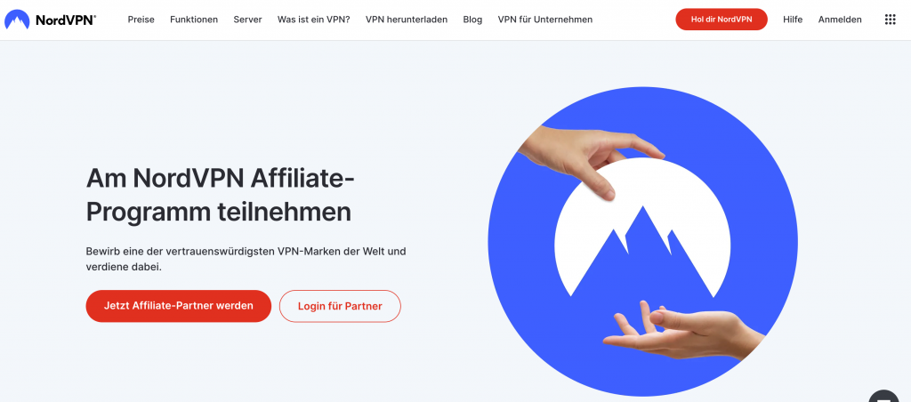 NordVPN Partnerprogramm