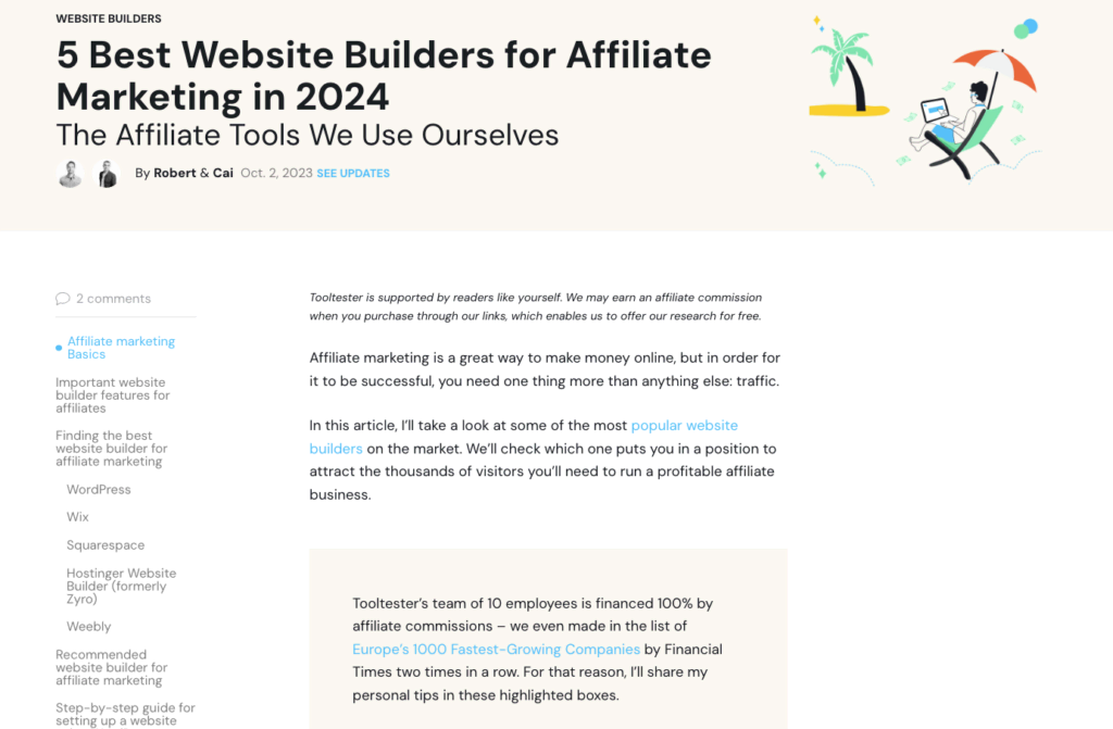 Tooltester Affiliate-Marketing
