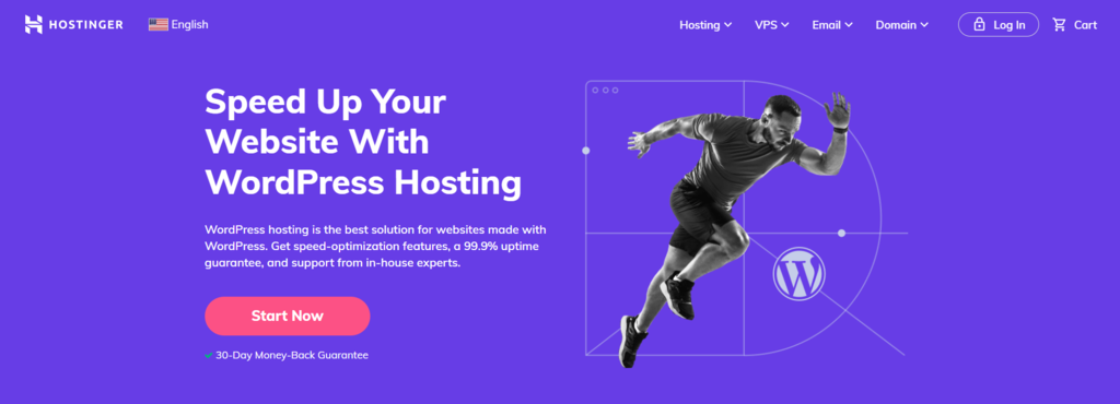 Hostinger WordPress Hosting-Homepage
