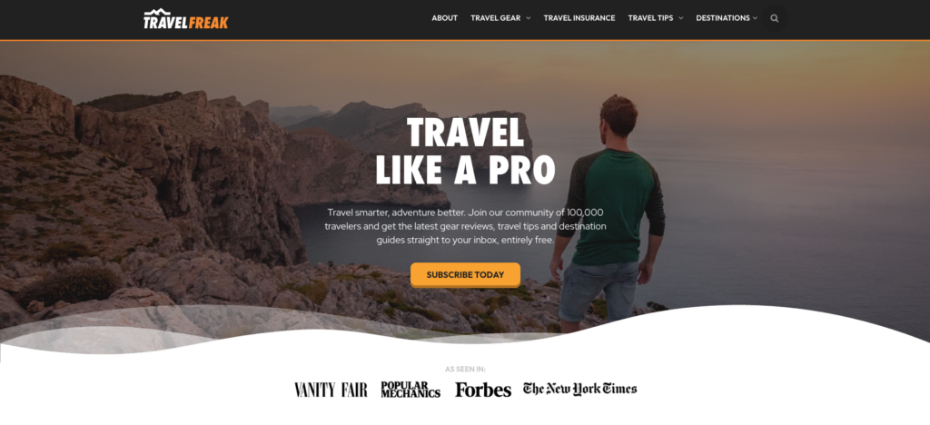 Travelfreak Affiliate-Marketing
