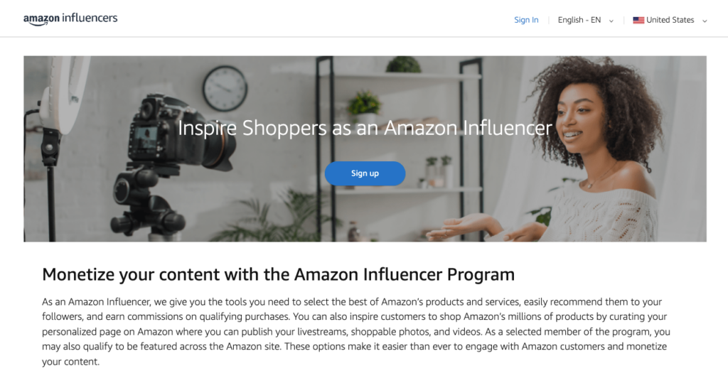 Amazon Influencers
