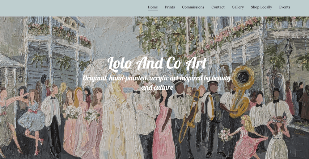 Homepage von Lolo And Co Art
